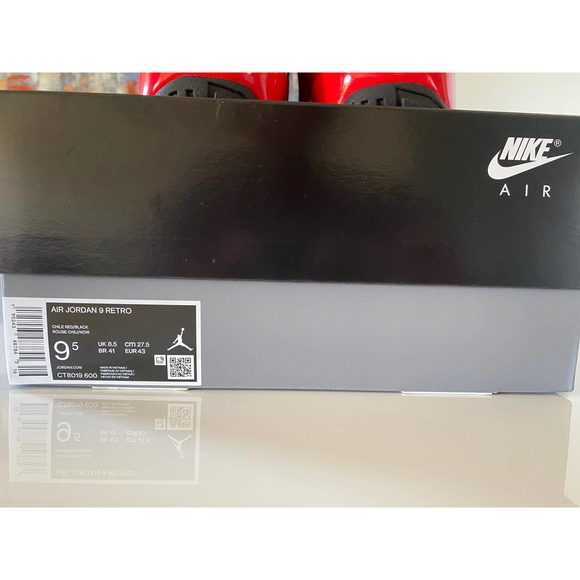 Jordan 9 Retro Chile Red main image 4